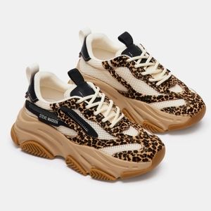 Steve Madden Possession Leopard Sneakers